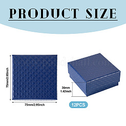 Подарочные коробки для хранения из фактурного картона с ромбами&nbsp;X1-CON-TAC0010-03B-02