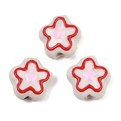 Фарфоровые эмалевые бусины ручной работы&nbsp;PORC-G016-06A