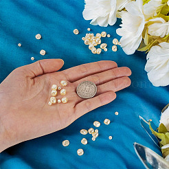 50 шт. 2 стиля гальванизированных бусин из ракушек и жемчуга&nbsp;BSHE-TA0001-17