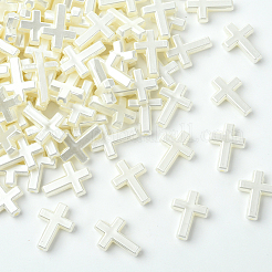 100 шт. бусины из искусственного жемчуга&nbsp;RESI-SC0036-40