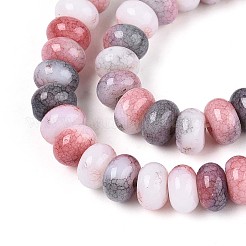 Стеклянные бусины GLAA-N059-5x8mm-34