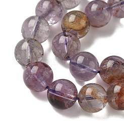 Натуральные фиолетовые фантомные кварцы&nbsp;G-S333-10mm-030-01