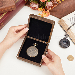 Деревянные памятные монетницы AJEW-WH0596-030A-01