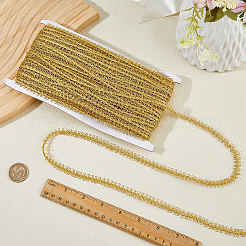 Полиэстеровая сороконожка плетеная волнистая лента&nbsp;OCOR-WH0111-42