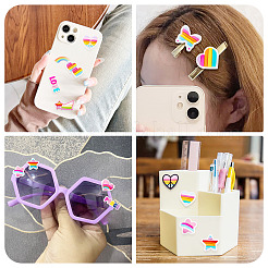 24 шт. 12 стиля радужных ПВХ-кабошонов&nbsp;FIND-TA0005-48