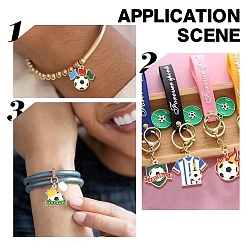 Подвески из сплава эмали 24шт 12 стиля&nbsp;ENAM-YW0008-42