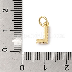 Покрытие стойки латунь с подвесками из АБС-пластика с имитацией жемчуга&nbsp;KK-B092-30L-G