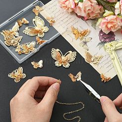 16шт 8 стиля латунные подвески&nbsp;KK-CJ0002-58