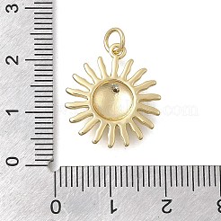 Латунные подвески&nbsp;KK-D431-027B-G