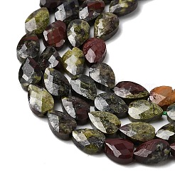 Бисер натуральный дракон крови пряди G-B159-A15