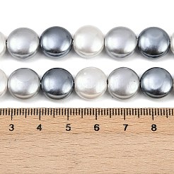 Гальванические оболочки жемчужные бусы пряди BSHE-H113-02B