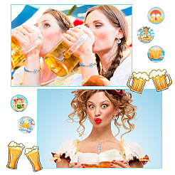 100шт стеклянные кабошоны GLAA-PH0001-92