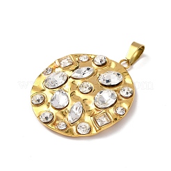 Подвески из нержавеющей стали 304 с кубическим цирконием&nbsp;STAS-Z182-07G-04