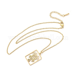 Ожерелье из нержавеющей стали 304&nbsp;LS-NJEW-D330-01G-04