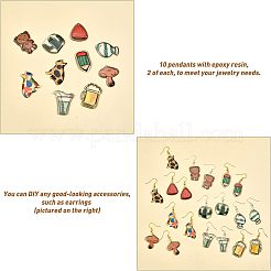 DIY серьги решений&nbsp;DIY-FH0003-10