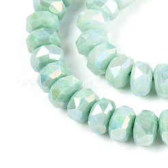 Антикоррозийные гальванические стеклянные бусины GLAA-T025-8mm-11D