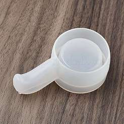 Плоские круглые с ручкой силиконовые подсвечники Молды своими руками&nbsp;LS-SIMO-G010-02B