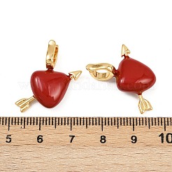 Латунь раз по сравнению с застежками KK-H078-24G