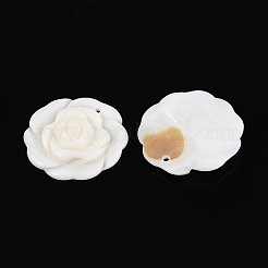 Резные подвески из натуральных пресноводных ракушек SHEL-T020-19