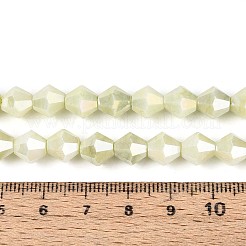 Антикоррозийные гальванические стеклянные бусины&nbsp;GLAA-T025-8mm-13J