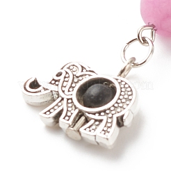 Тибетском стиле сплава закладки AJEW-JK00182-04