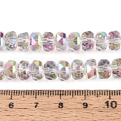 Гальванизируйте прозрачное стекло бисер нитей&nbsp;X-EGLA-N022-04A-D18