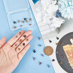 32 шт. 4-х цветные дужки из нержавеющей стали 202&nbsp;STAS-UN0048-17