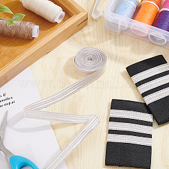 Лента из металлической пряжи SRIB-WH0011-220A-02-1