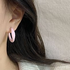 Серьги-кольца из эпоксидного сплава FS-WG979F0-01