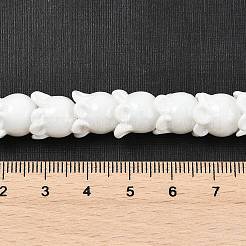 Нити золотых песочных бусин лэмпворк&nbsp;LAMP-P069-02A-11