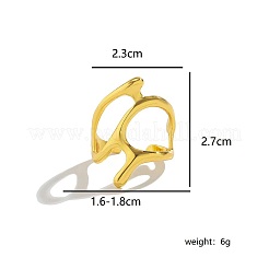 Латунь манжеты кольца UD0952