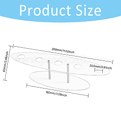 Прозрачные акриловые витрины для рожков мороженого ODIS-WH0106-01