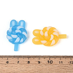 Светящиеся и матовые прозрачные кабошоны из смолы&nbsp;RESI-T026-08M