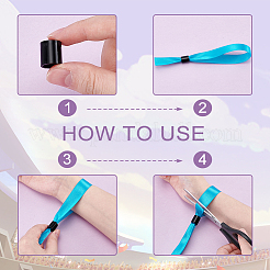 20 шт. пряжки для браслета из пластика с помпоном&nbsp;KY-NB0001-78C