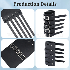 Регулируемые браслеты из микрофибры&nbsp;AJEW-WH20006-237