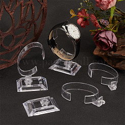 С-образные подставки для браслетов из АБС-пластика BDIS-WH20001-03B