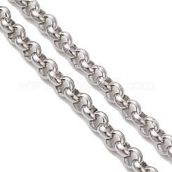 3 шт. 3 стиля браслета-слайдера из нержавеющей стали 304 Rolo&nbsp;AJEW-JB01503