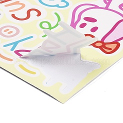 8 шт. самоклеящиеся наклейки из ПВХ STIC-L001-03