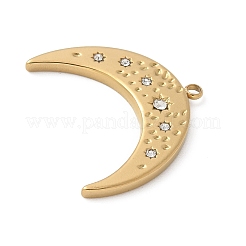 Подвески из нержавеющей стали 304 со стразами&nbsp;STAS-Z122-56G