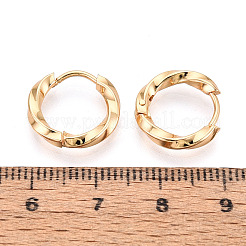 Серьги-кольца из нержавеющей стали 304&nbsp;STAS-T074-24G