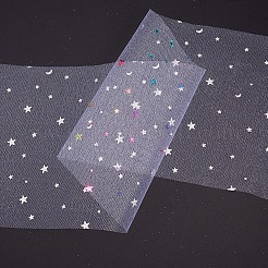 Сетчатые ленты с пайетками и звездами OCOR-P010-F