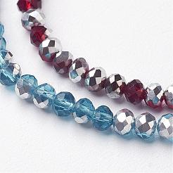 Гальванические стеклянные бусины&nbsp;GR4MMY-M1