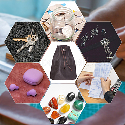 Кошельки для монет из коровьей кожи AJEW-WH20002-33B-01