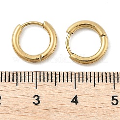 Серьги-кольца из нержавеющей стали 304 с ионным покрытием (IP)&nbsp;X-EJEW-P177-G-06