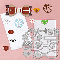Трафареты для резки штампов из углеродистой стали на спортивную тематику DIY-WH0309-1662