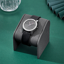 Настольный держатель для часов из искусственной кожи&nbsp;ODIS-WH0007-64A