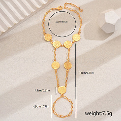 Элегантные латунные браслеты-кольца в ближневосточном стиле для женщин MD7031