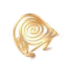 Регулируемые манжетные кольца из нержавеющей стали 304&nbsp;RJEW-L129-05G