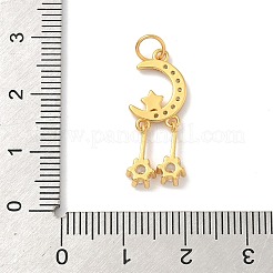 925 подвеска из стерлингового серебра с прозрачными кубическими цирконами&nbsp;STER-G049-01A-G