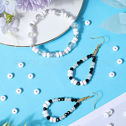 3 прядь бусины из полимерной глины ручной работы CLAY-SC0001-67D